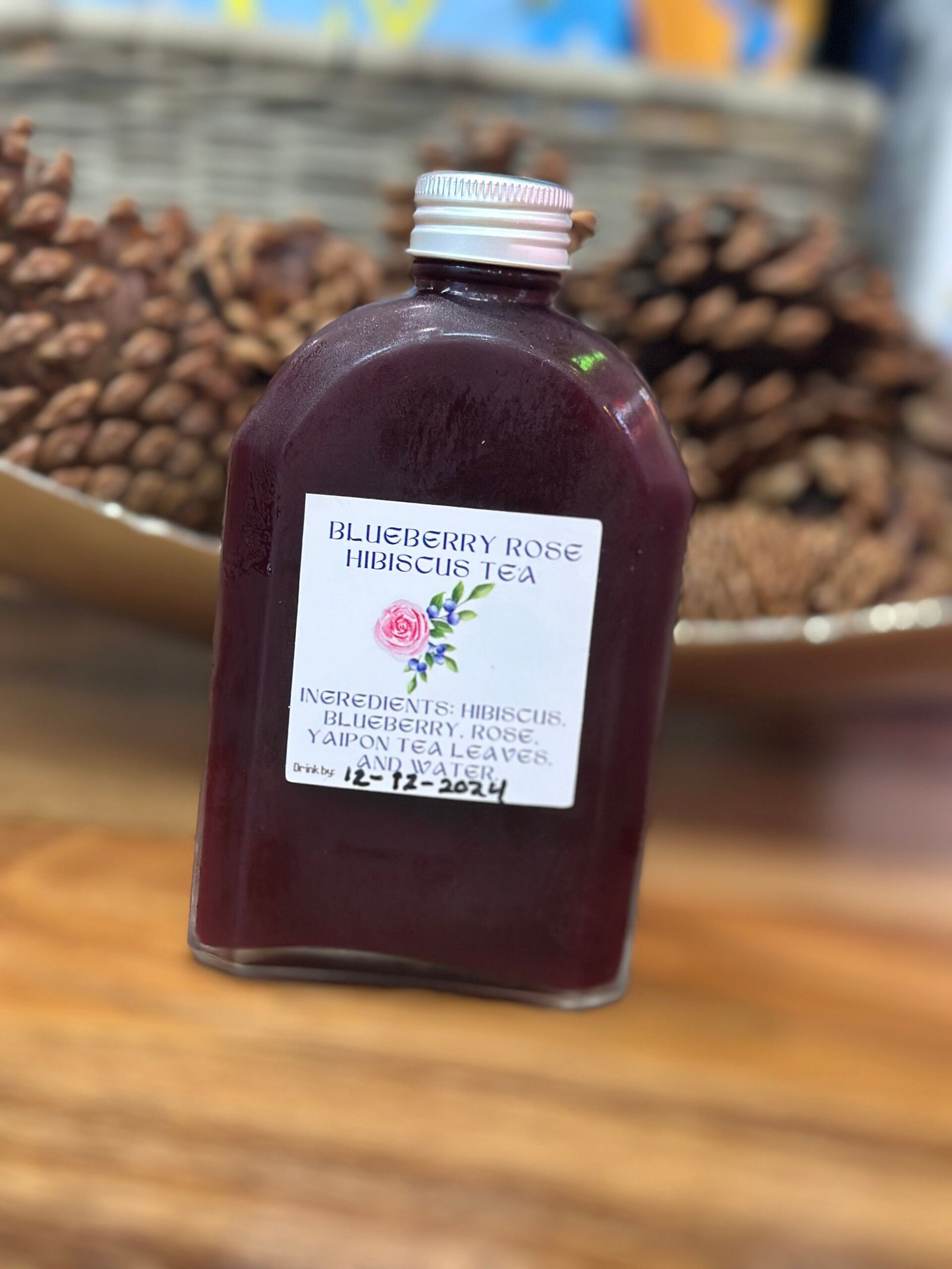 Blueberry Rose Hibiscus Tea